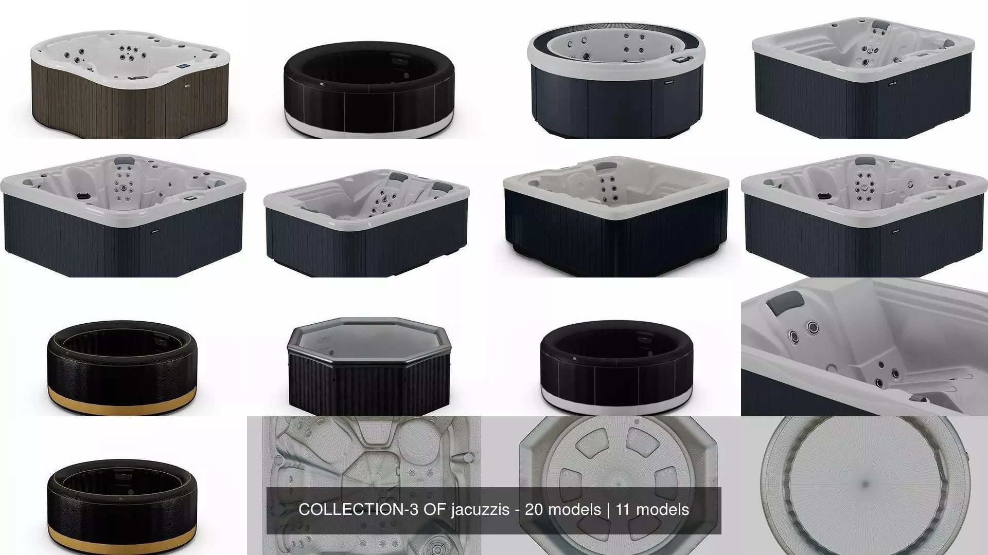 COLLECTION-3 OF jacuzzis - 20 models _5