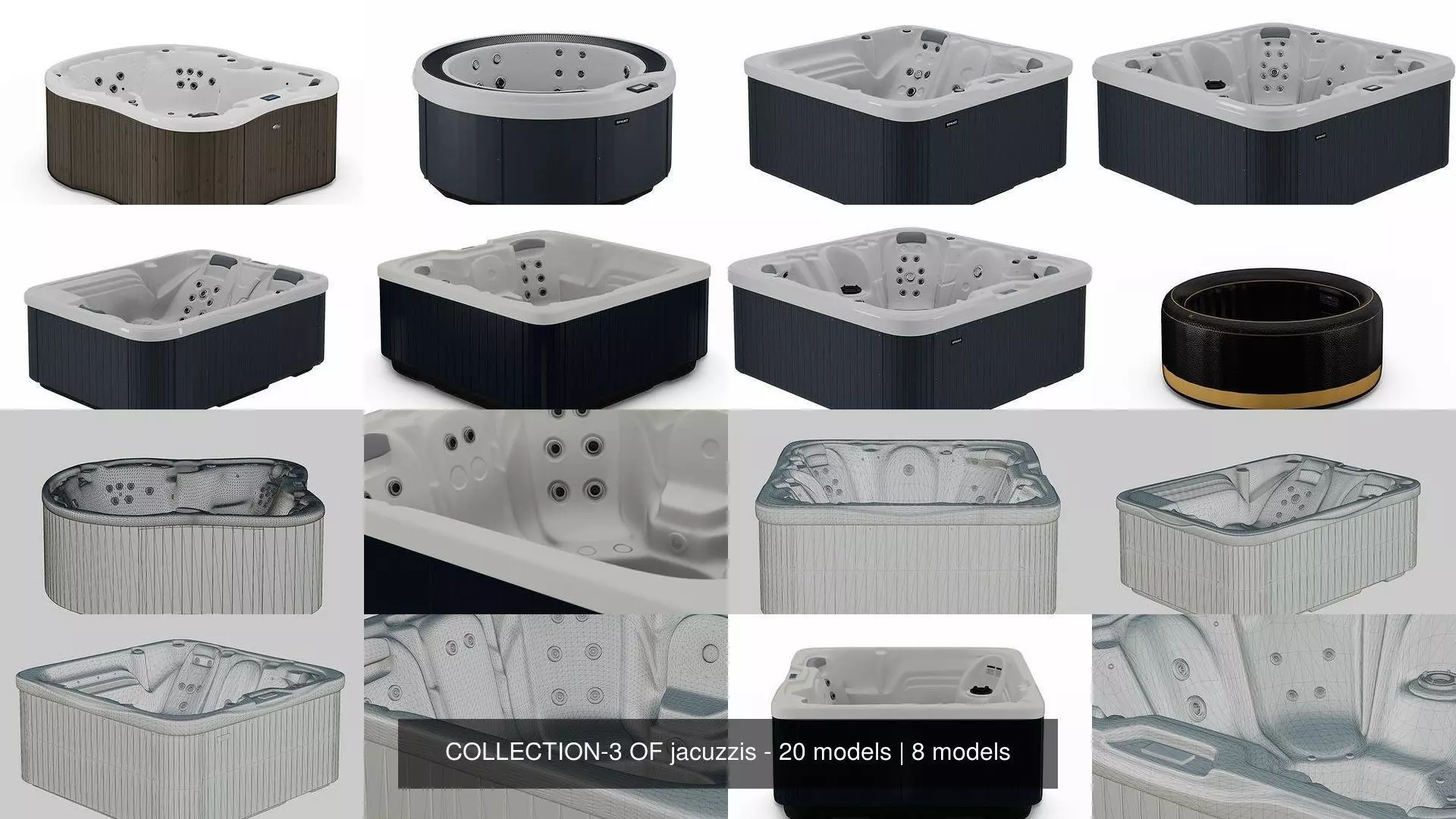 COLLECTION-3 OF jacuzzis - 20 models _8