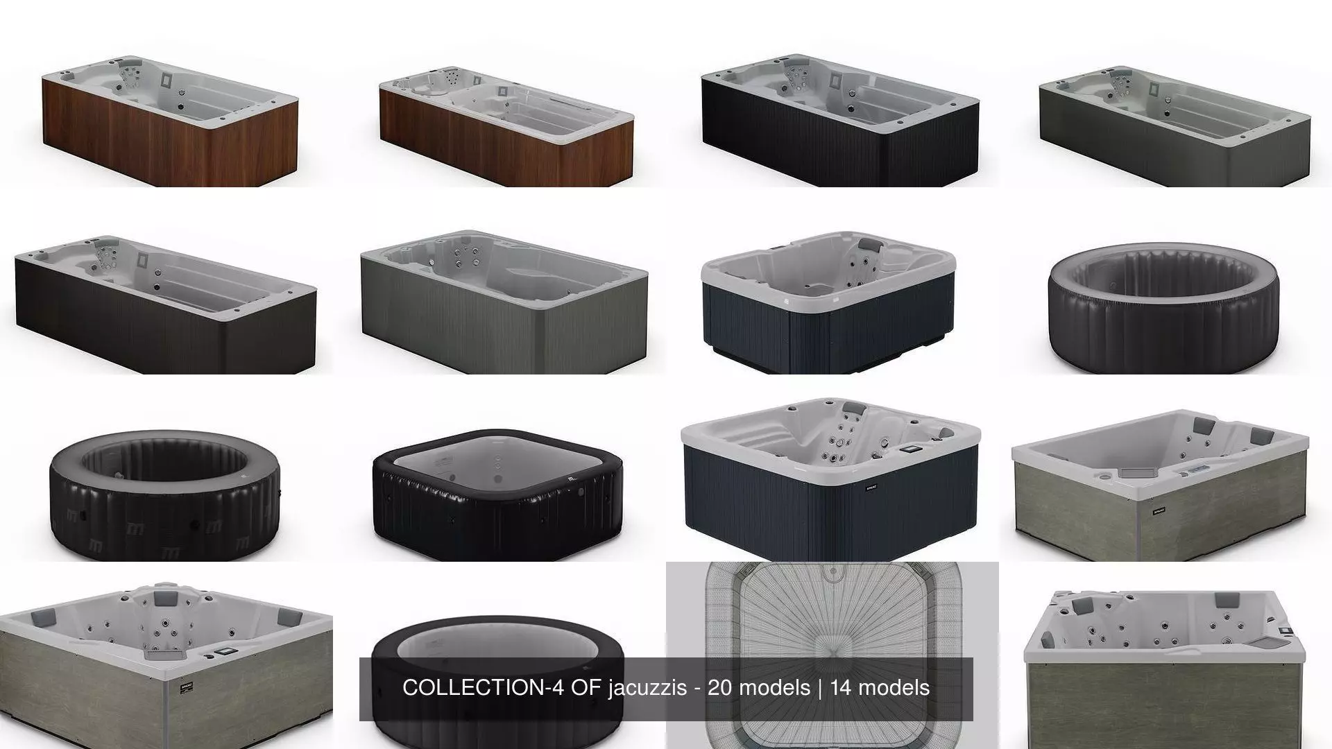 COLLECTION-4 OF jacuzzis - 20 models _3