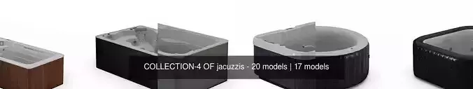 COLLECTION-4 OF jacuzzis - 20 models 