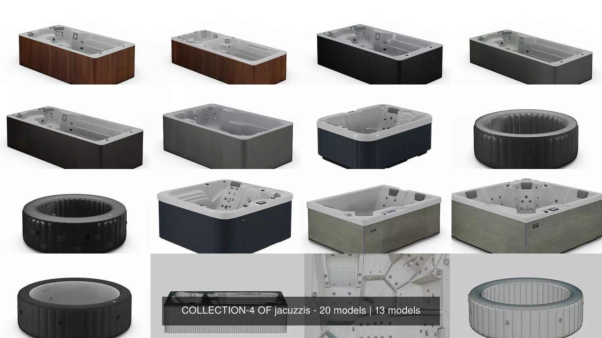 COLLECTION-4 OF jacuzzis - 20 models _4