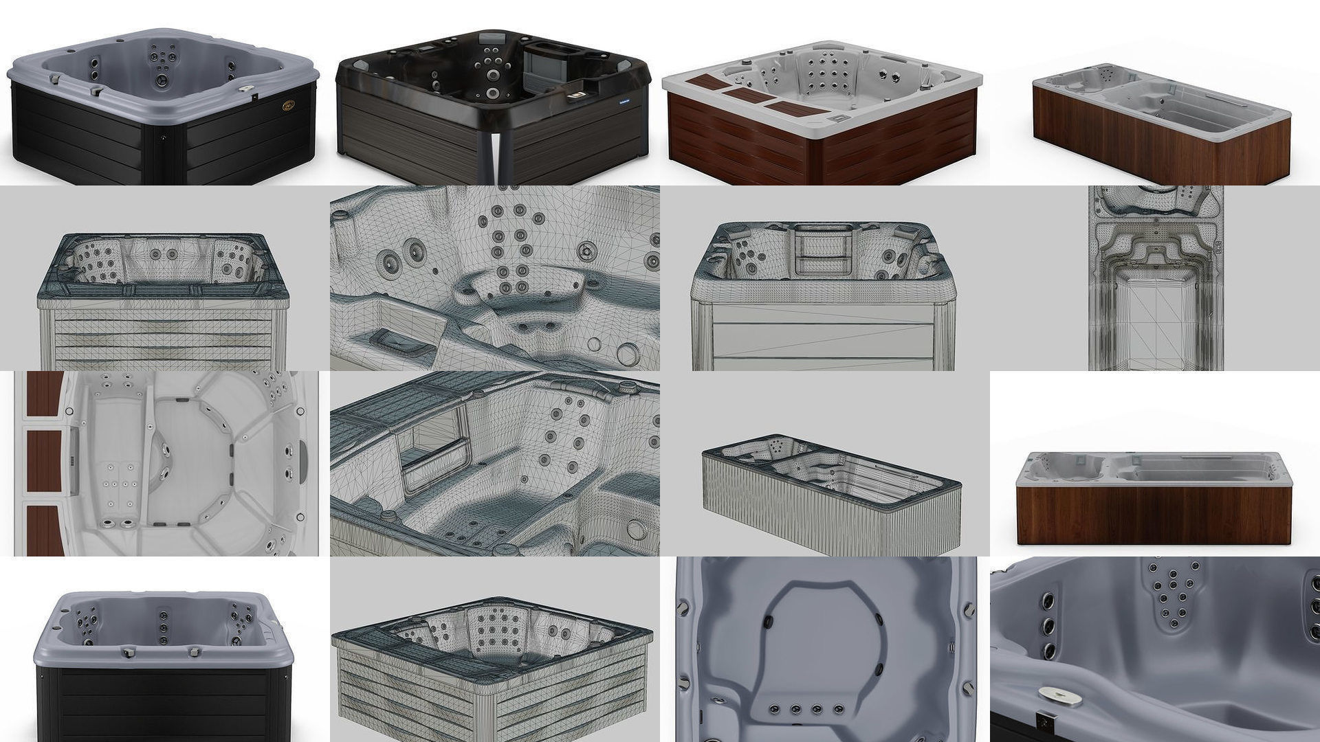 COLLECTION-5 OF jacuzzis - 20 models _1