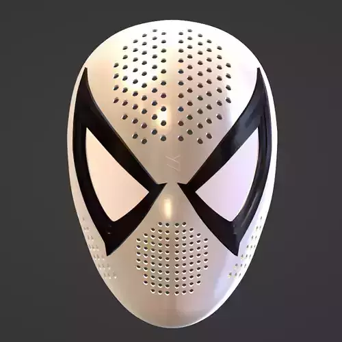 Accurate Anti-Venom Spiderman PS5 Faceshell  3D print model