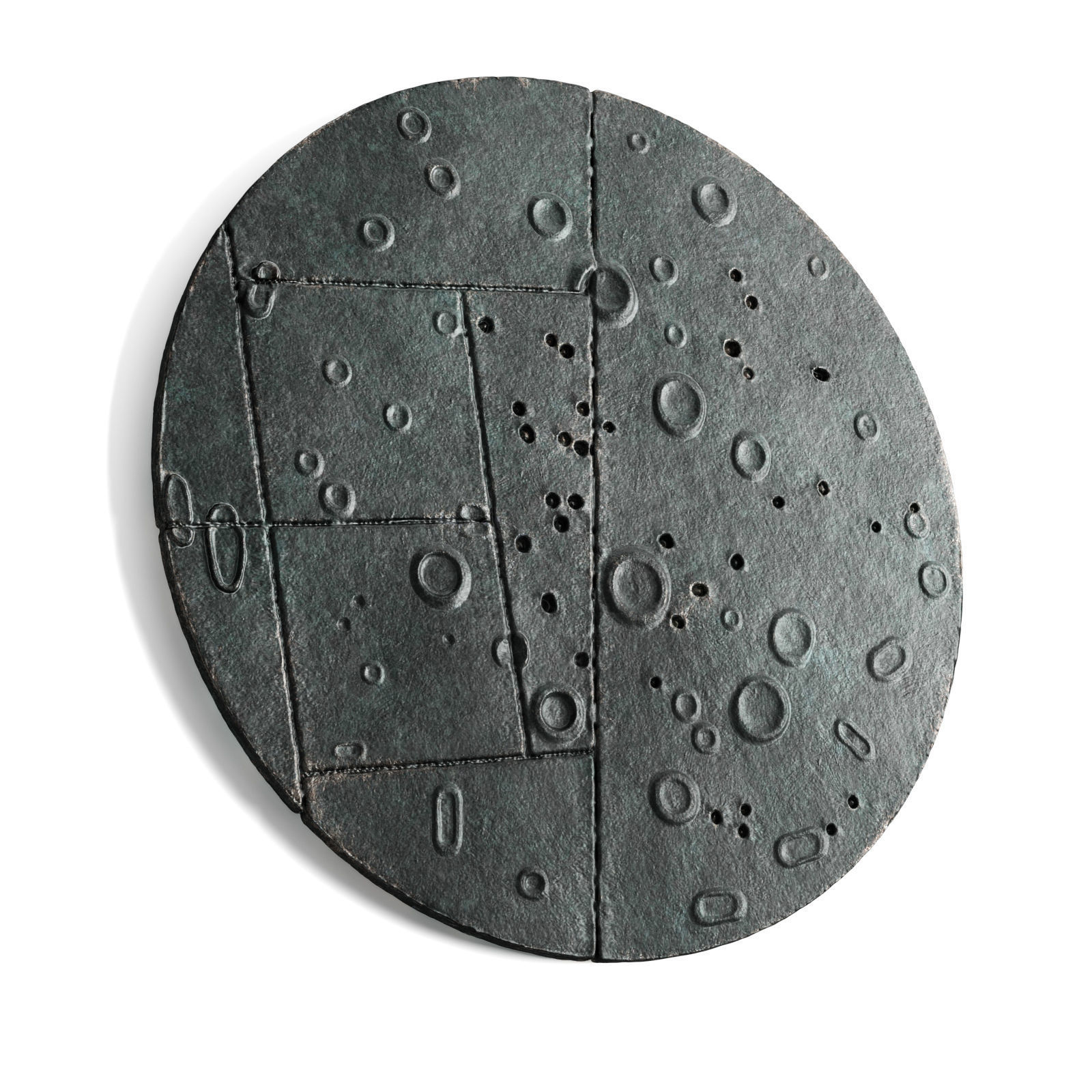 Moon wall art 3D model_3