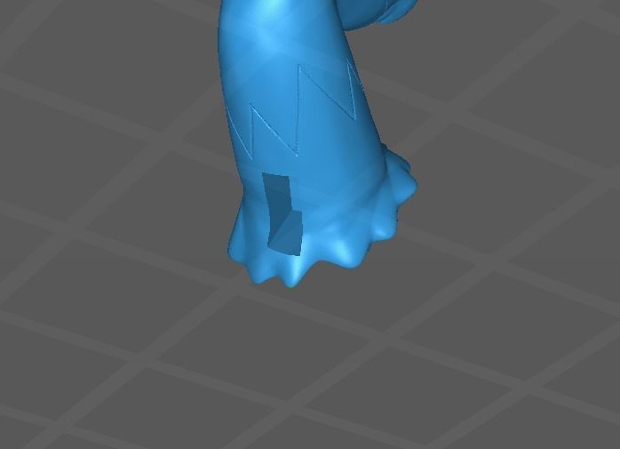 Torchic Combusken Blaziken and mega Blaziken 3D print model 3D print model_51