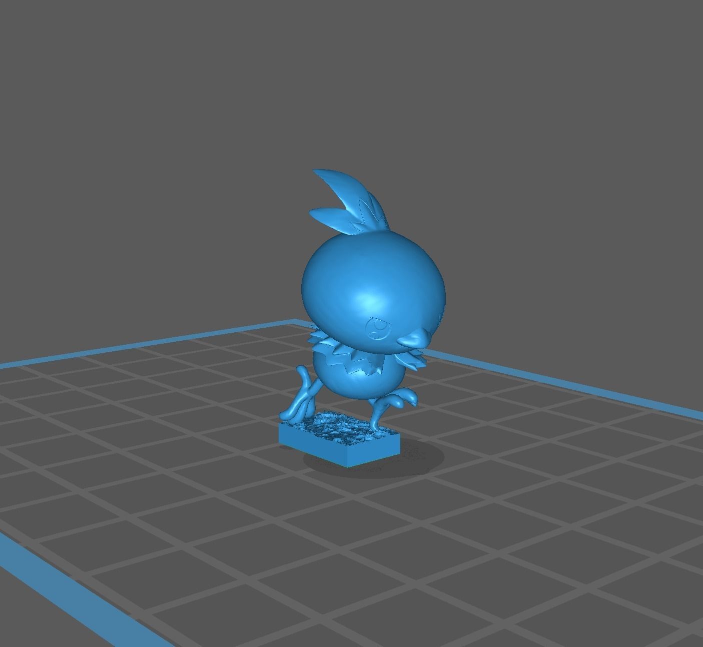 Torchic Combusken Blaziken and mega Blaziken 3D print model 3D print model_23