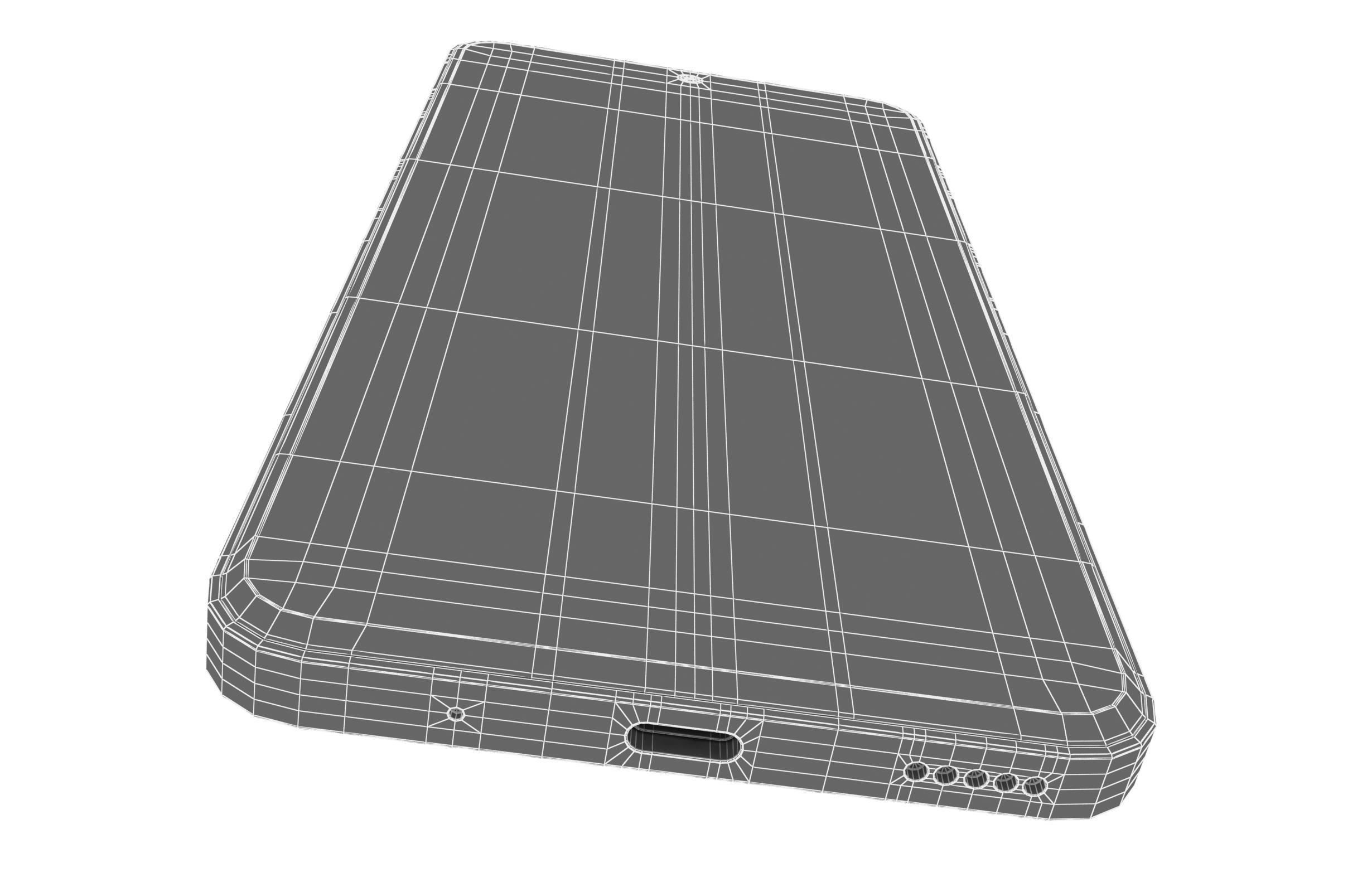 Honor X8a Black 3D model_17