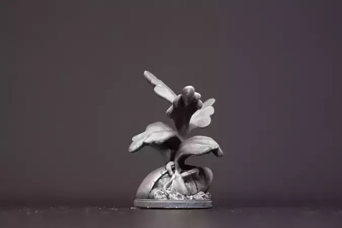 Acanthus Plant 3 - Kingdom Death Monster Terrain 3D print model 