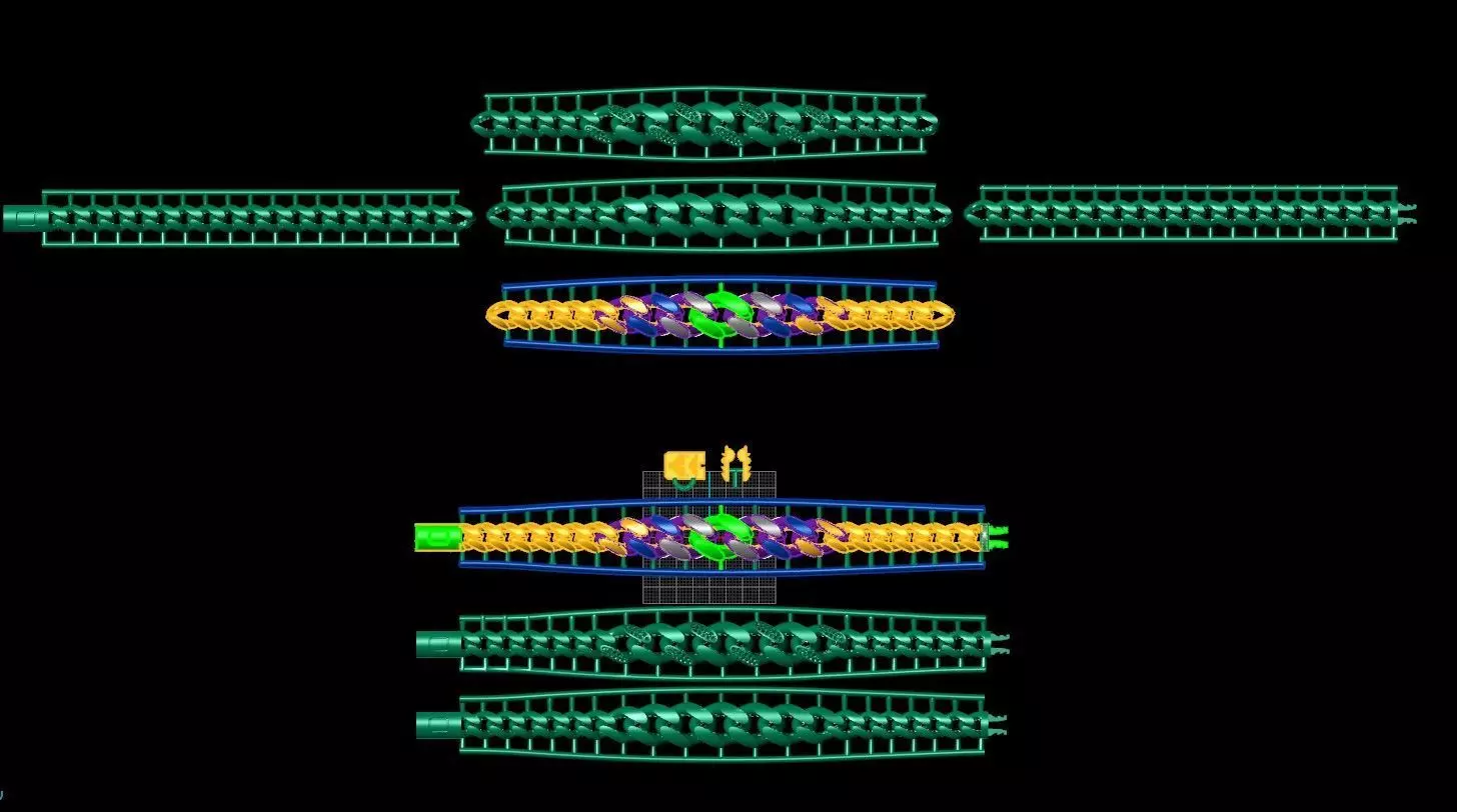 chain and choker 3D model_0