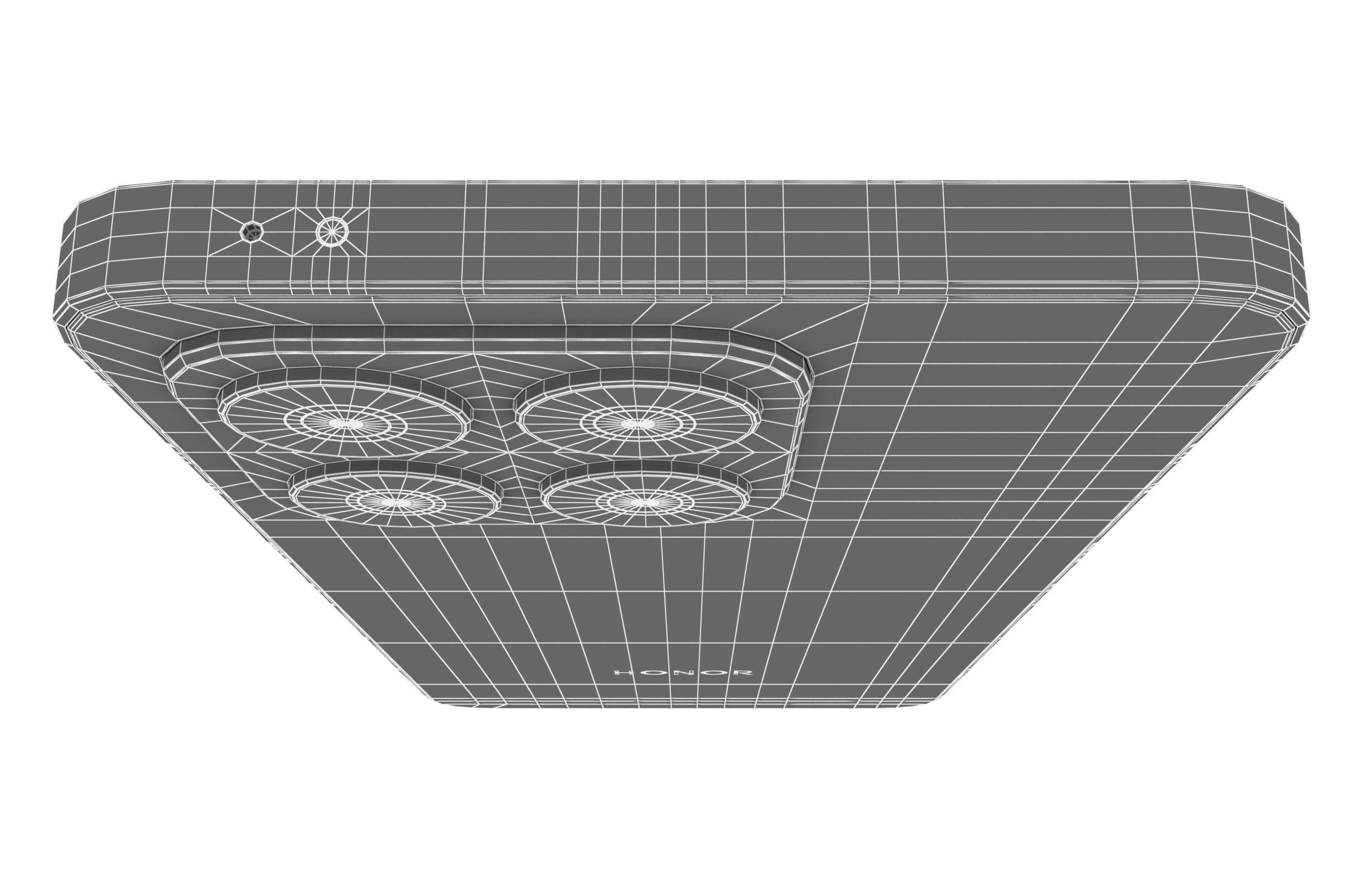 Honor X8a White 3D model_24