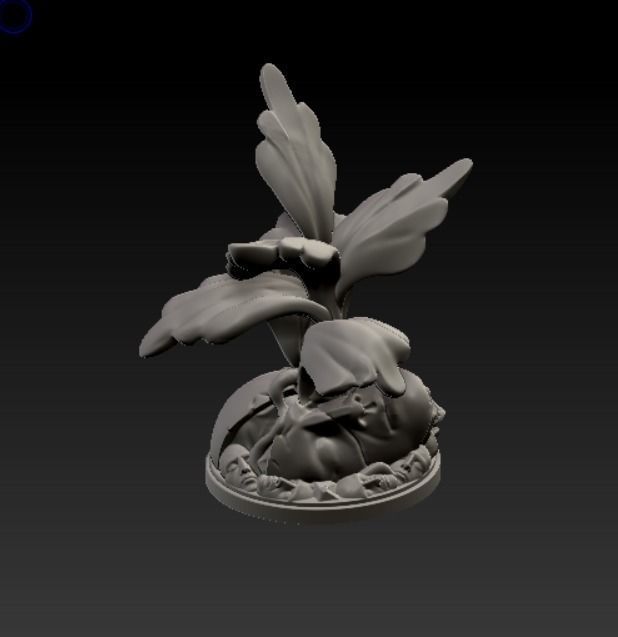 Acanthus Plant Bundle - Kingdom Death Monster 3D print terrain 3D print model_8