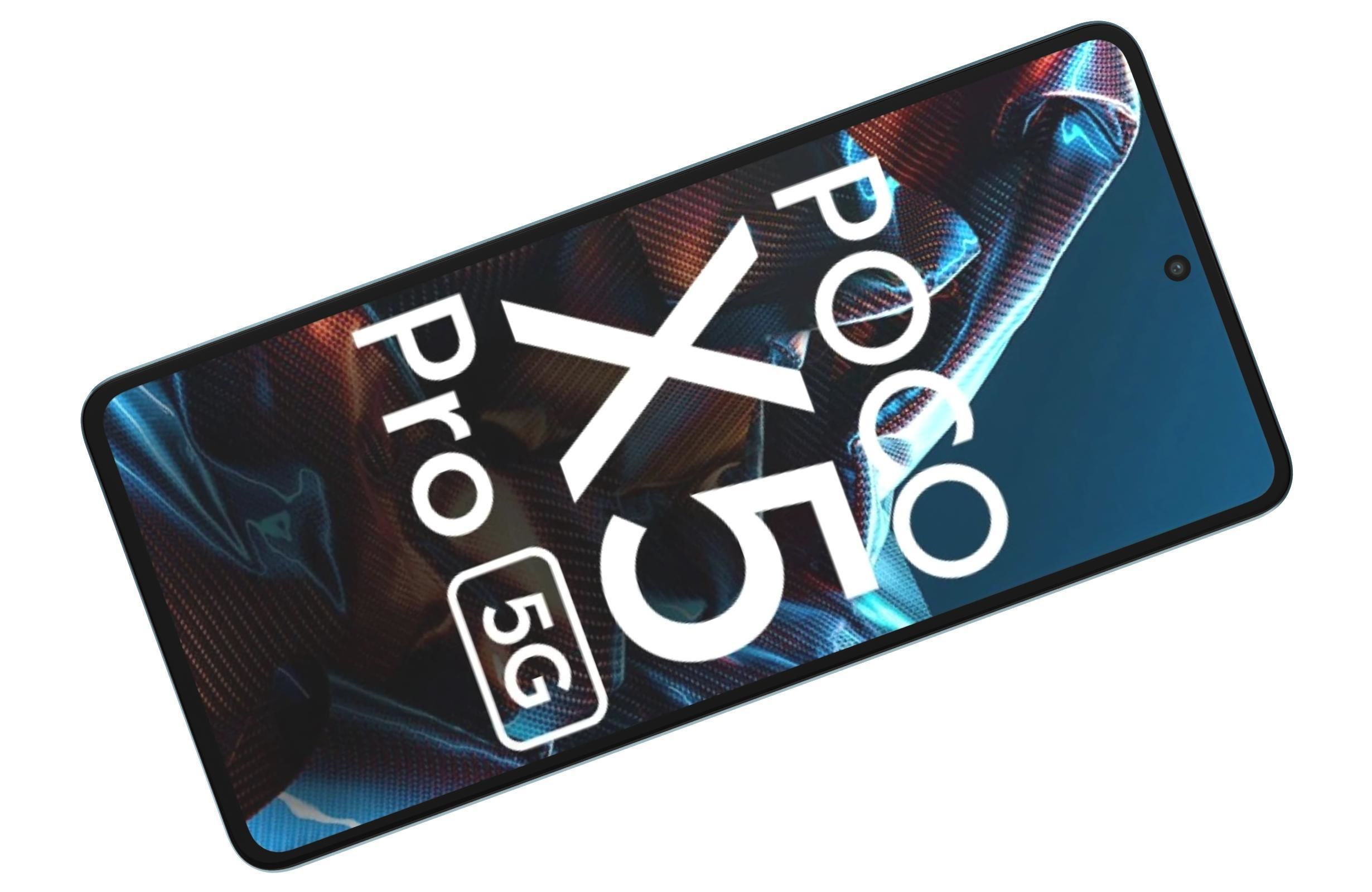 Xiaomi Poco X5 Pro 5G Blue 3D model_14