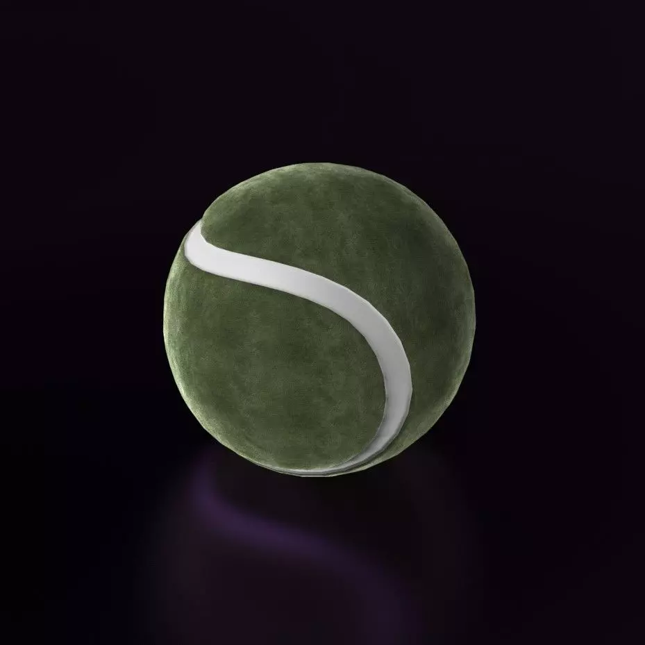 Tennis ball Free 3D model