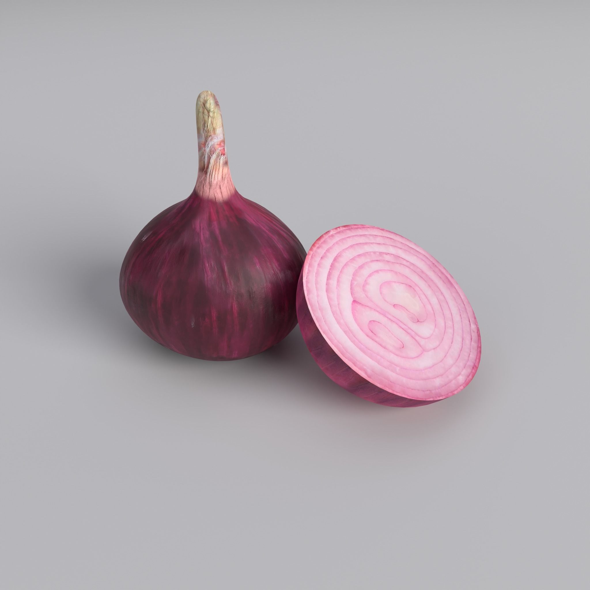 Vegetables set 1  3D model_12