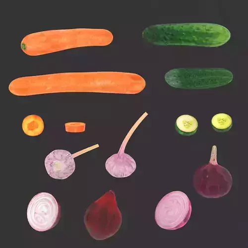 Vegetables set 1 