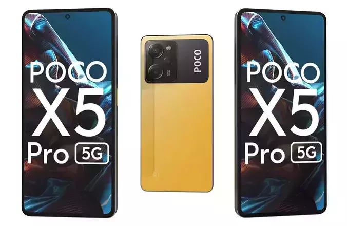 Xiaomi Poco X5 Pro 5G Yellow