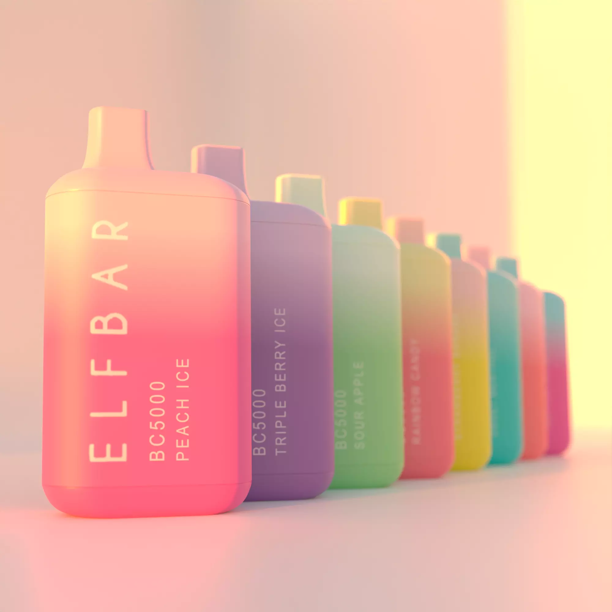 ElfBar 3D Pack Collection 8 model with textures 3D model_0