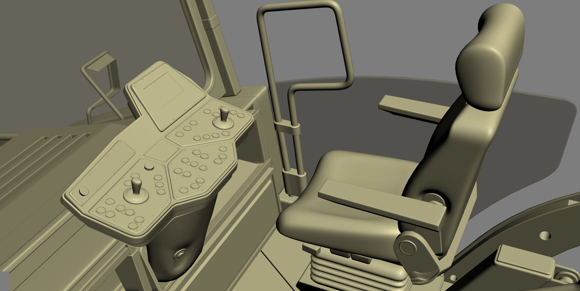 Asphalt  Paver Vogele Super 1800-3i 3D model_26