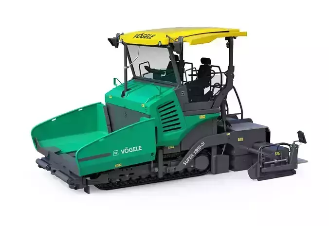 Asphalt  Paver Vogele Super 1800-3i 3D model