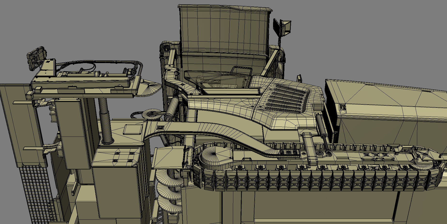 Asphalt  Paver Vogele Super 1800-3i 3D model_21