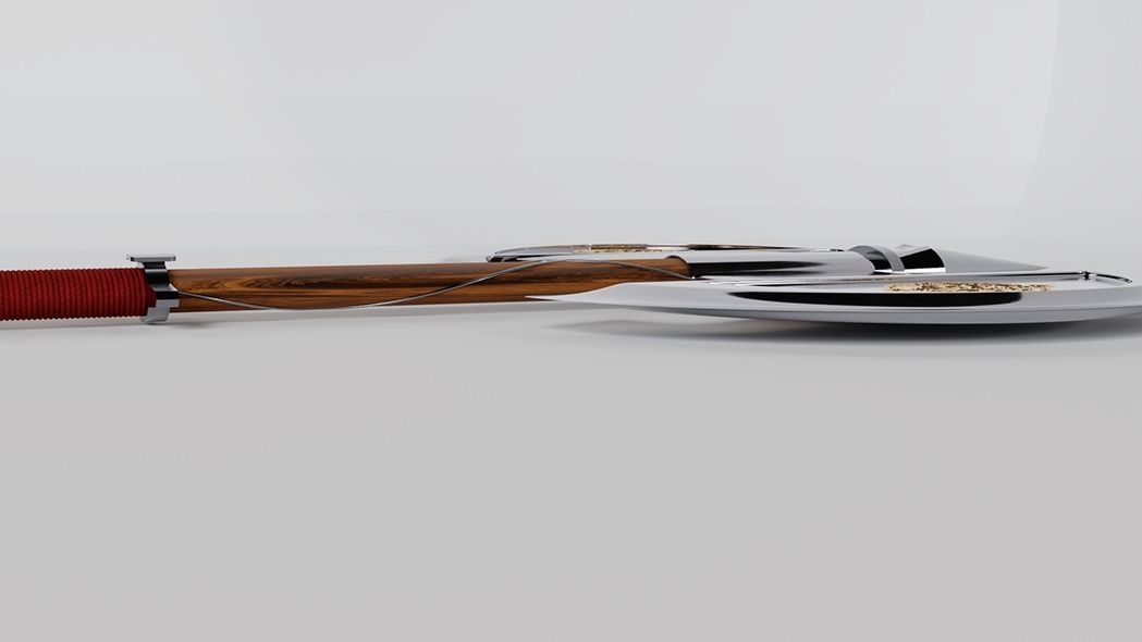 Warrior Axe 3D model_6