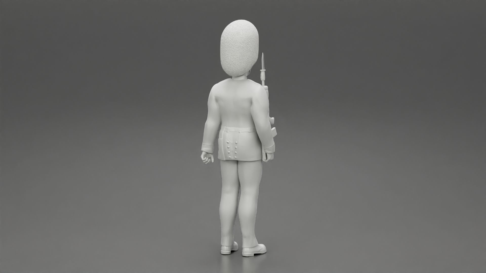 British honour guard 3D print model_8