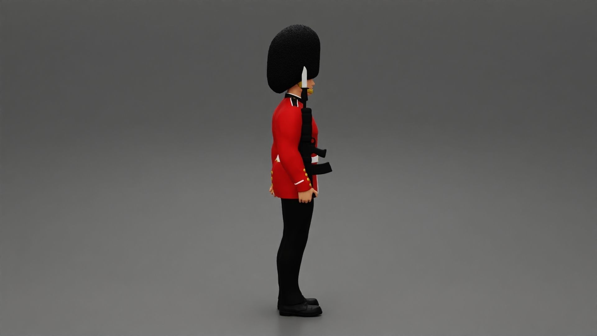 British honour guard 3D print model_1