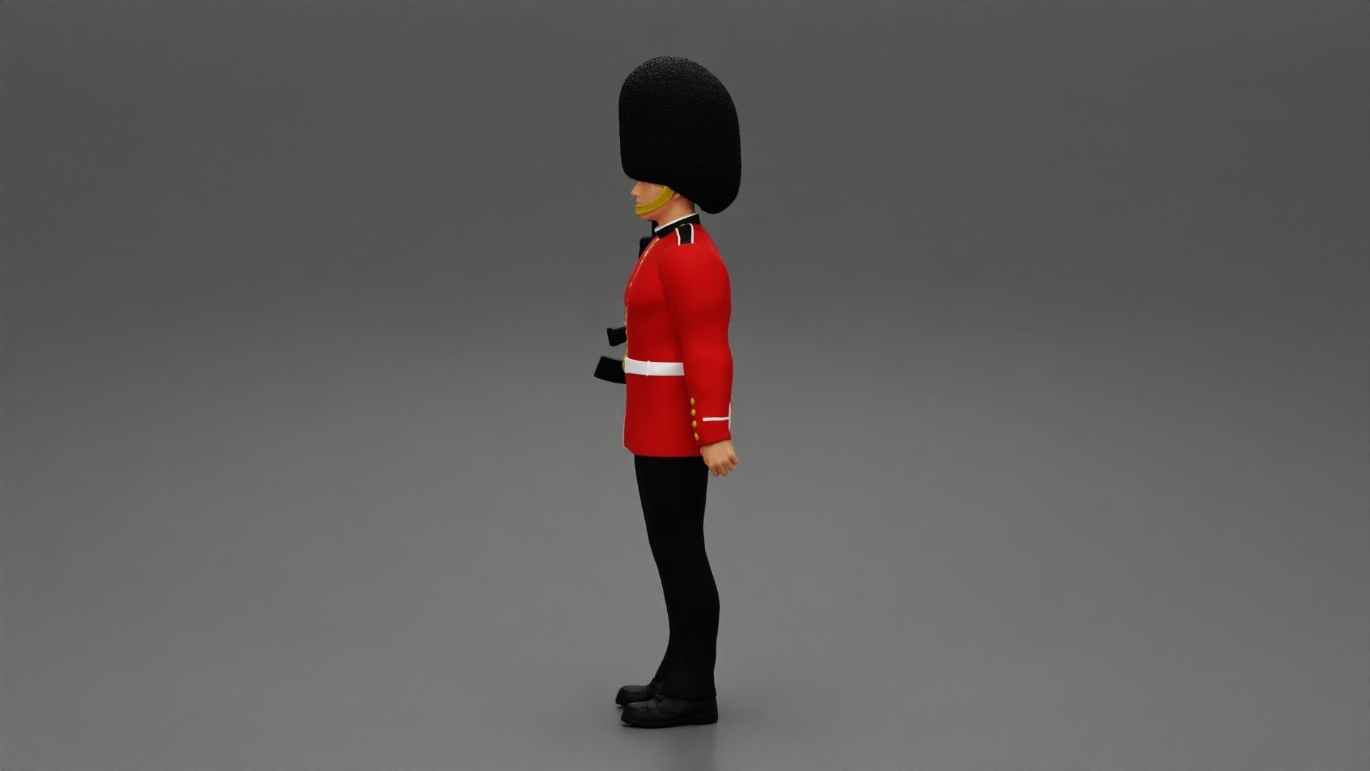 British honour guard 3D print model_4