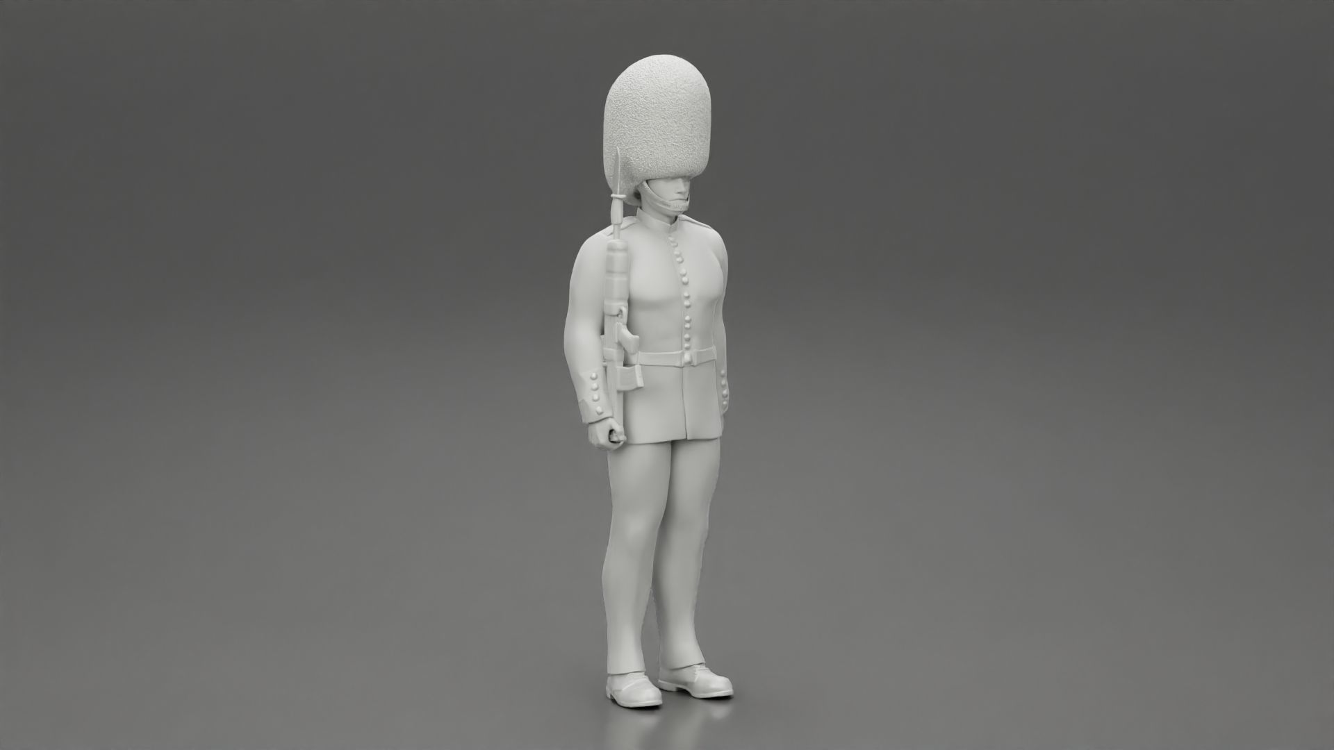 British honour guard 3D print model_6