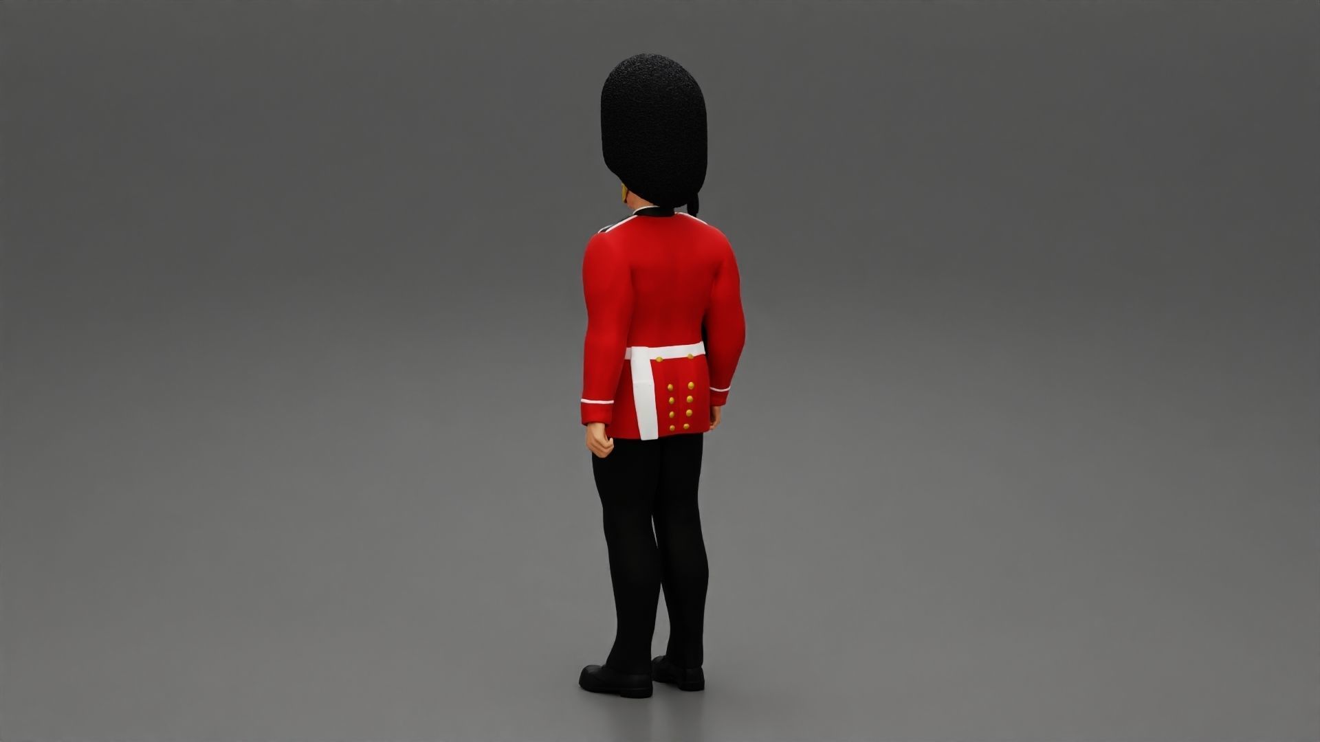 British honour guard 3D print model_3