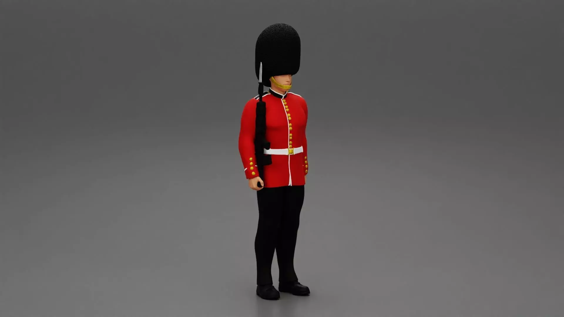 British honour guard 3D print model_0