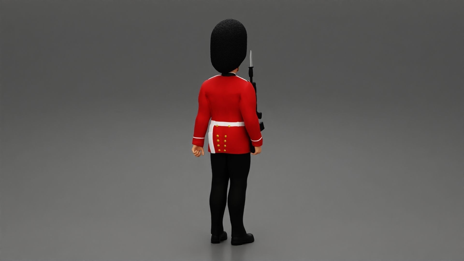 British honour guard 3D print model_2
