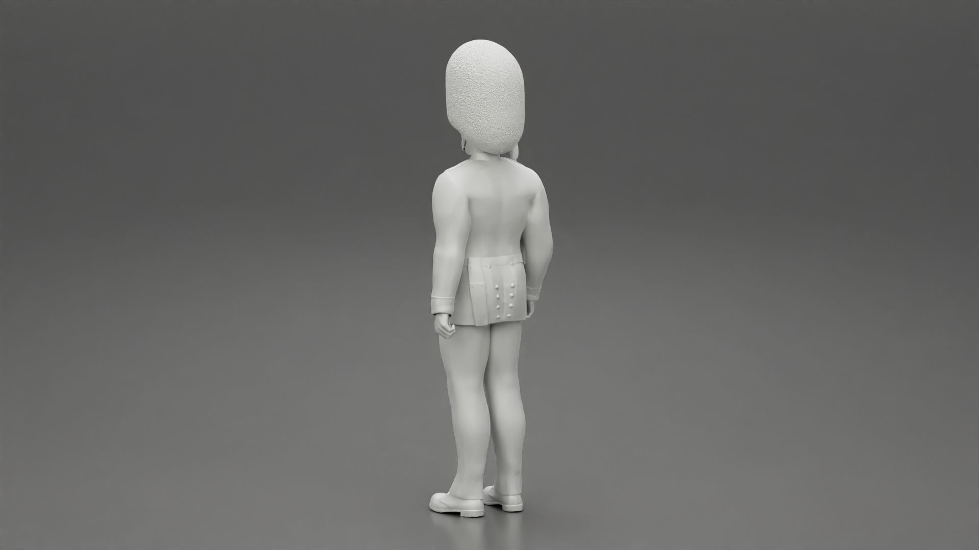 British honour guard 3D print model_9