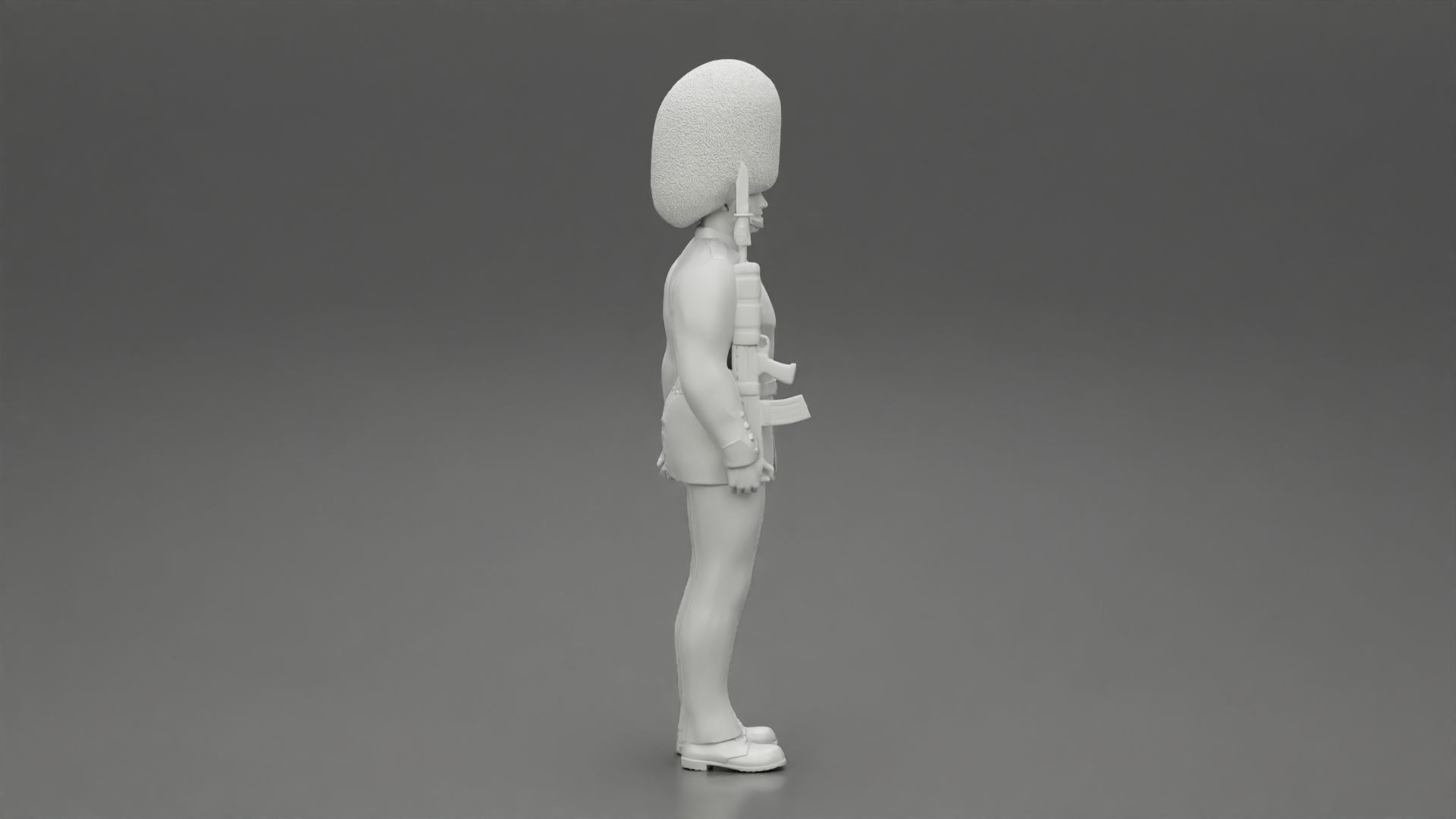 British honour guard 3D print model_7