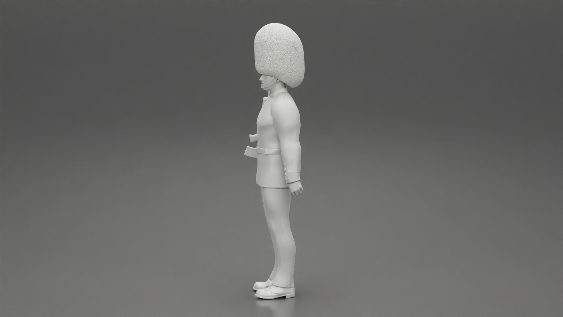 British honour guard 3D print model_10