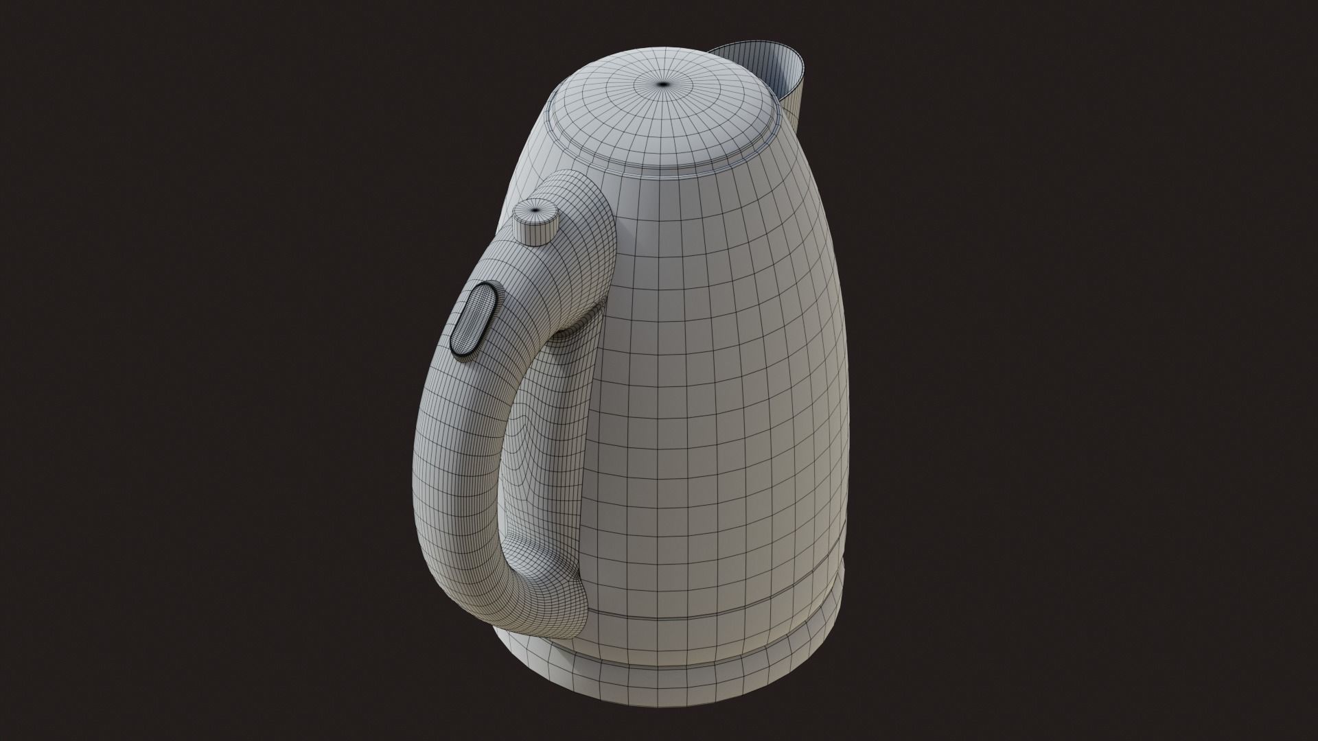Kettle-2 game ready PBR 3d model electric kettle Low-poly 3D model_7