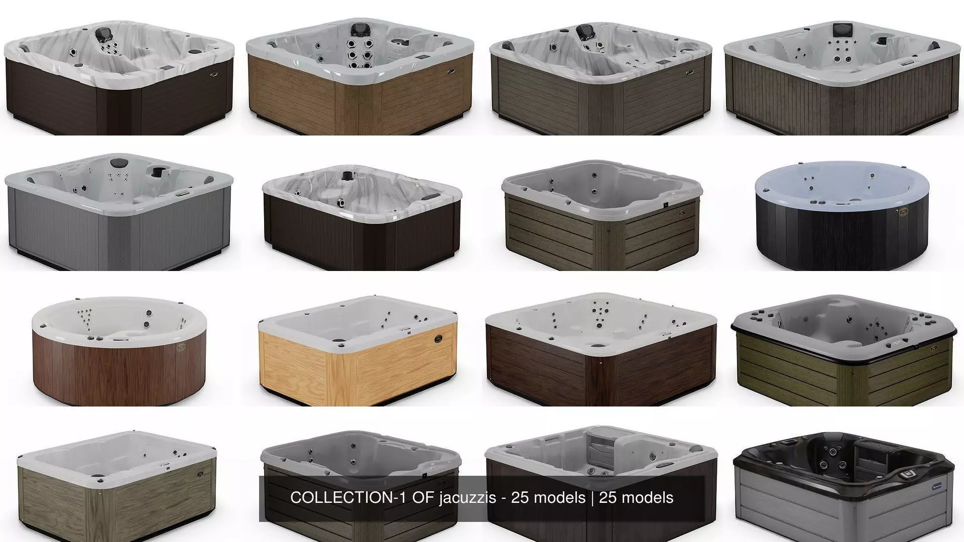 COLLECTION-1 OF jacuzzis - 25 models _0