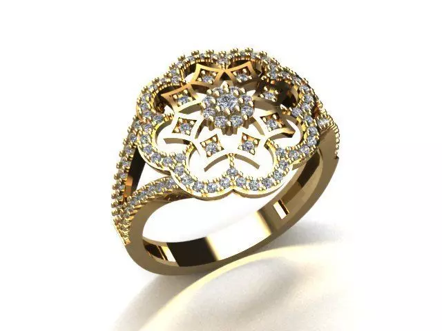 jewelry ring 3D print model_0