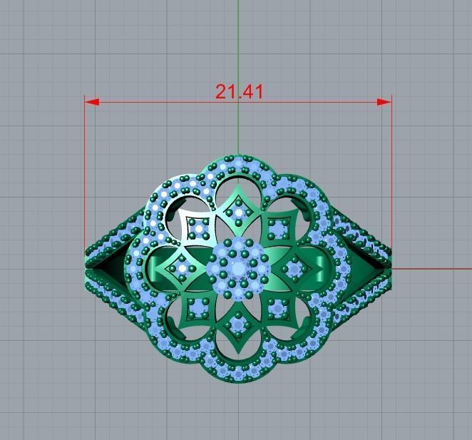 jewelry ring 3D print model_7