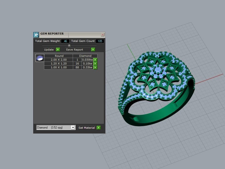 jewelry ring 3D print model_13