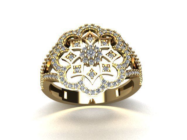 jewelry ring 3D print model_2