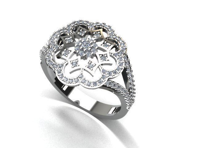 jewelry ring 3D print model_5