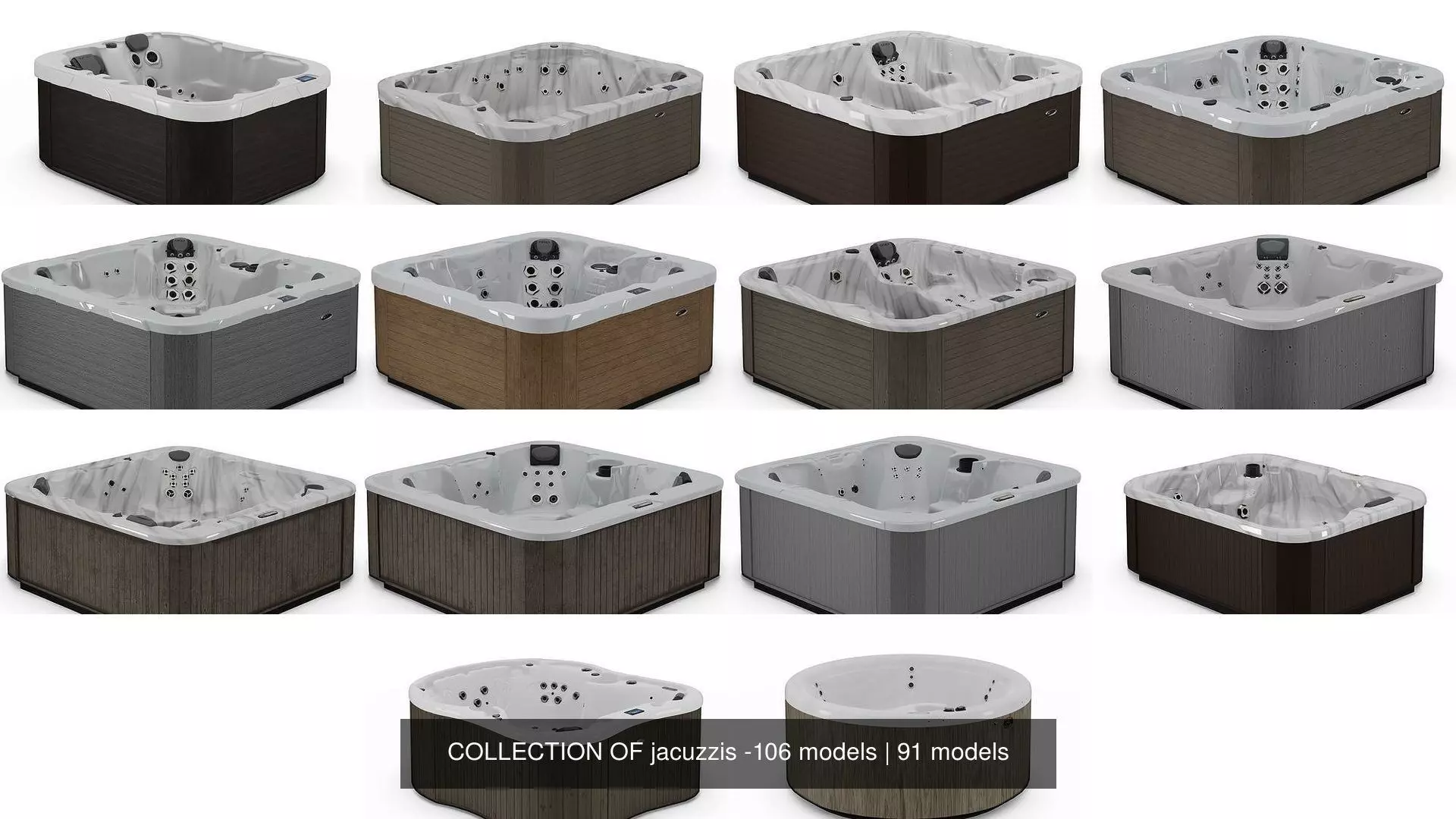 COLLECTION OF jacuzzis -106 models _20
