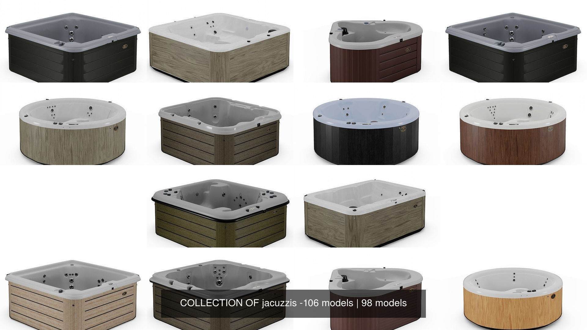 COLLECTION OF jacuzzis -106 models _40