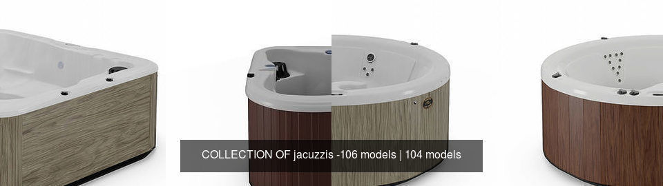 COLLECTION OF jacuzzis -106 models _34