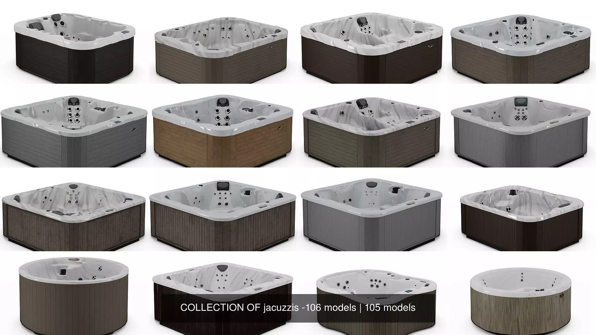 COLLECTION OF jacuzzis -106 models _6