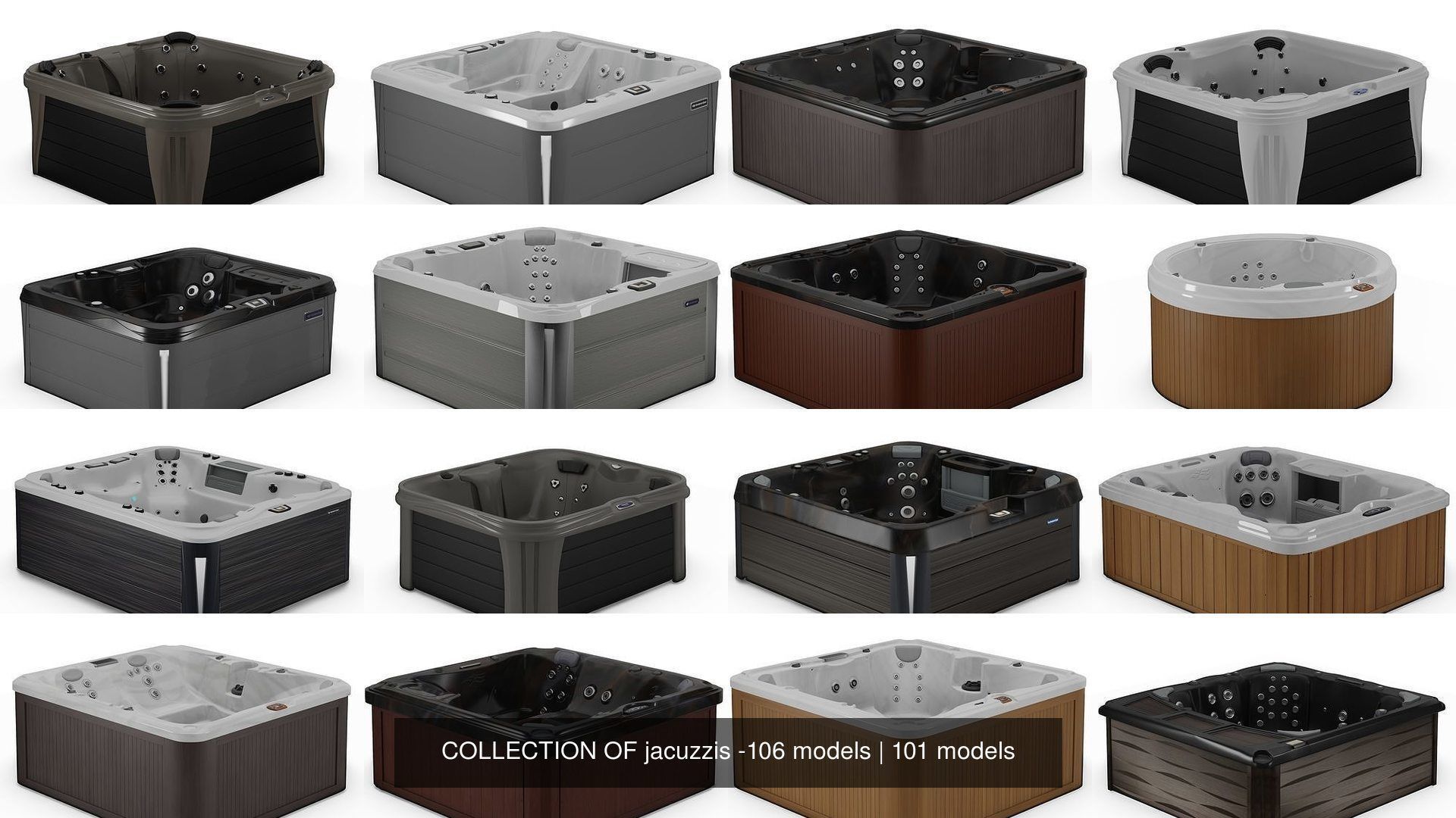 COLLECTION OF jacuzzis -106 models _83