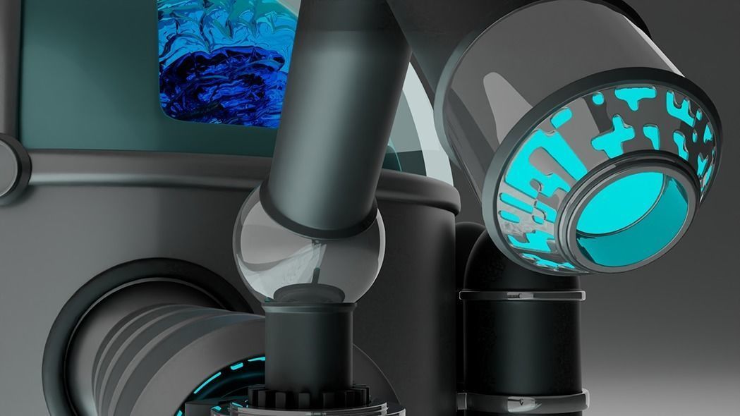 Robot Worker 3D model_4