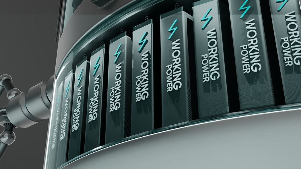 Robot Worker 3D model_2