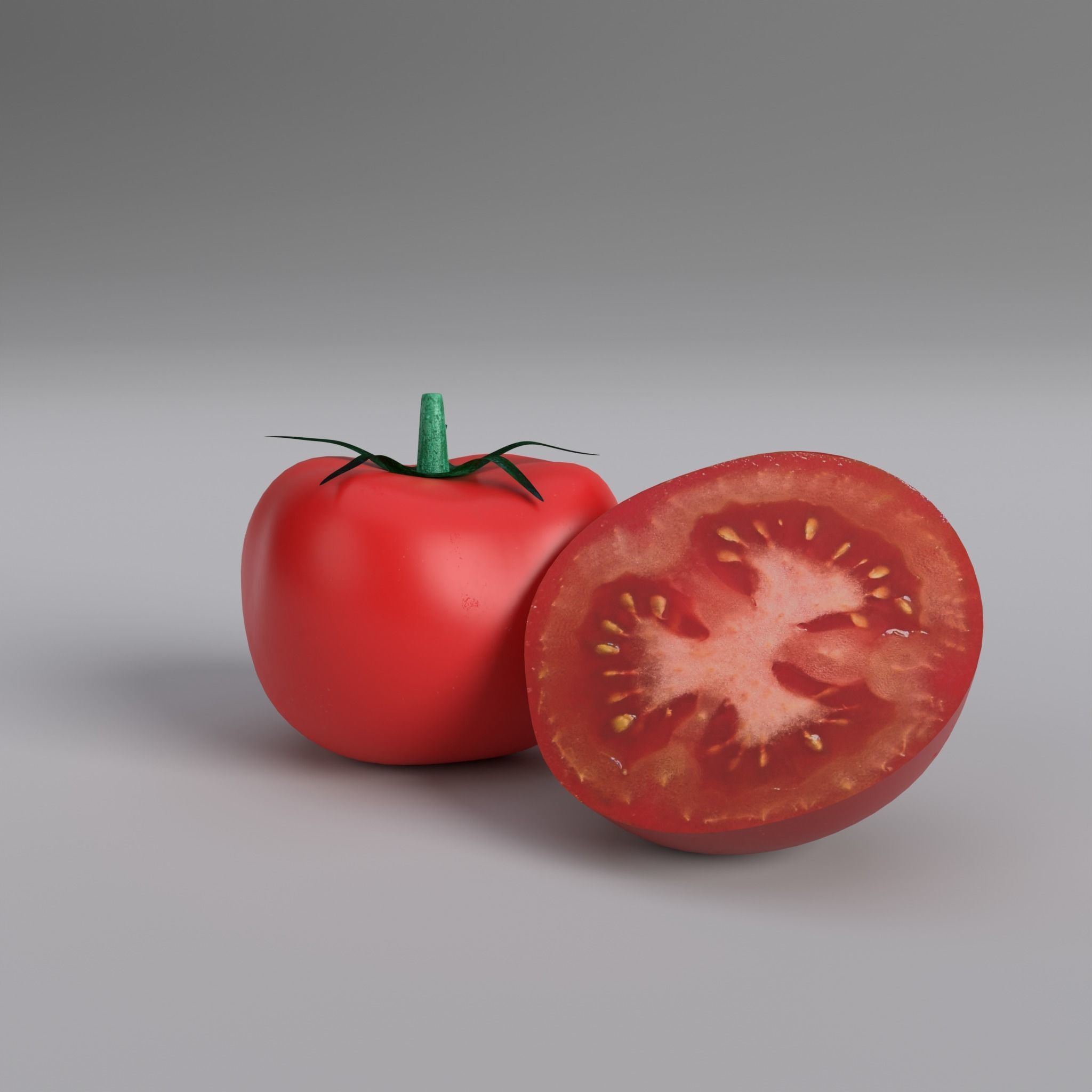 Vegetables set 2  3D model_13